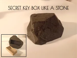 Secret Key Box Like a Stone