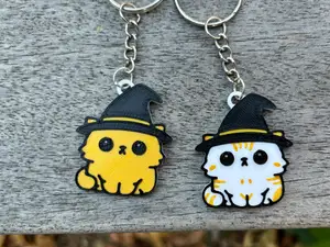 Crookshanks - Halloween Wizard cat with a hat