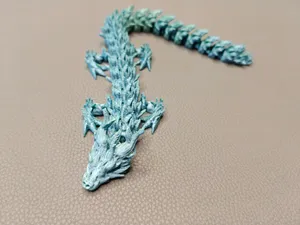Articulated Spiky Dragon | Print-in-Place | 24cm