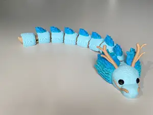 Flexi Articulated Knitted Dragon