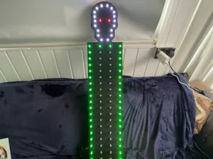 xlights Skull Post 100 node