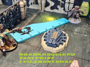 Wargaming 7" Ruler - Kill Team Tabletop W40k 