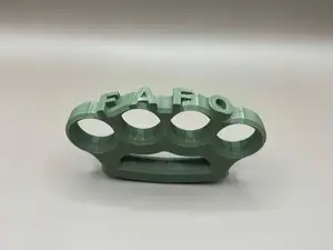 FAFO 1:1 Scale Model Of Brass Knuckles