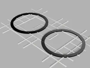 Dual Belva 8" Spacer for Apache 4800