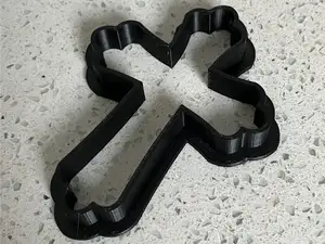 Easter Cross Cookie Cutter - Happy Easter!!!!