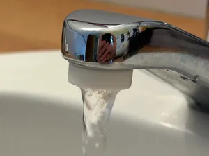 Wasserperlator zum Wassersparen