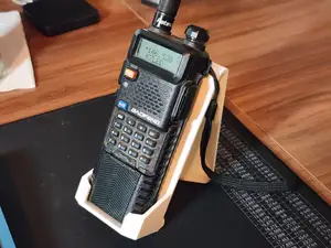 Desktop Stand for Baofeng UV5R with BL-5L Battery