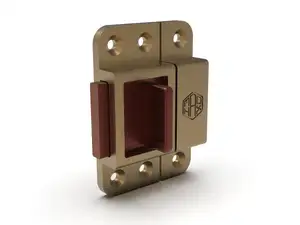 Straight Sliding Bolt Latch by MadHaxStudio