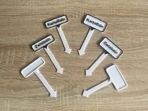 Plant labels signs 2 Größen Pflanzen Schilder-DE
