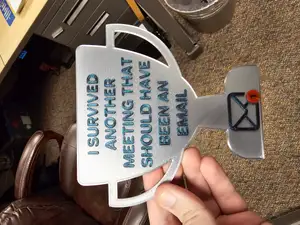 Meeting Survival Sign