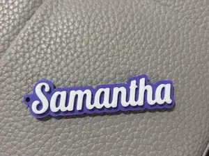Samantha name keychain