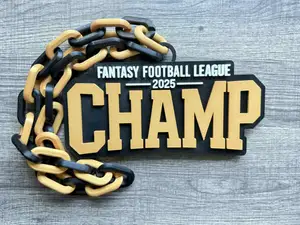 Fantasy Football League Champ 2025 Hype Chain