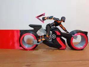Motocicleta de luz DUMMY 13 TRON Ares