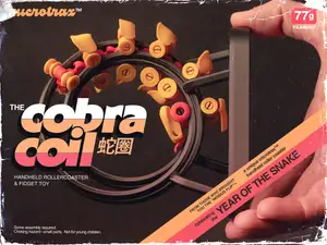 The COBRA COIL Handheld Roller Coaster