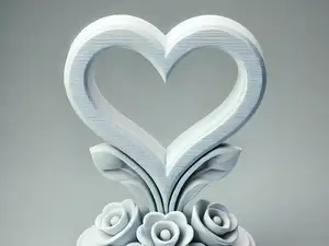 Valentine's Day figurine