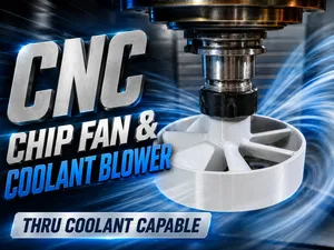 CNC Chip Fan & Coolant Blower