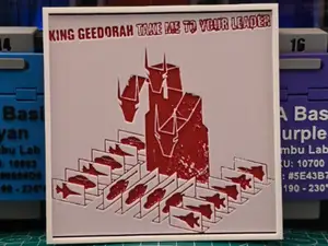 King Geedorah "Take Me To Your Leader" Album Art