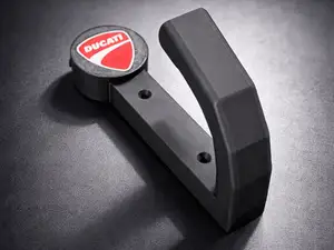 Soporte para casco de moto (Logo Ducati)