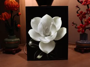 Hueforge Lamp - Magnolia Flower