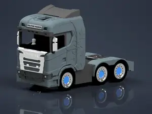 Rim Upgrade for Cyberbrick Scania 730R