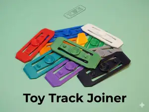 Toy Car Road Track Connector (Track Joiner)