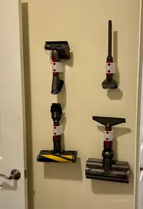 Dyson V15/V11/V10/V8/V7 Accessory Mount/Holder - Double Deep Edition