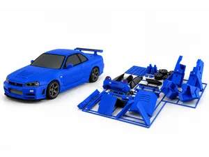GT-R R34 Mini Kit Card -  A1 Mini, No Glue