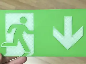 Señal de salida de emergencia