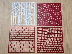 Tree Music Brick Stencil Craft Set