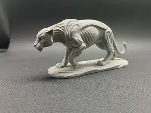 Majestic Panther – Modern Fantasy Animal Sculpture