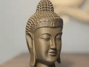 Serenity in Silence – Buddha Bust