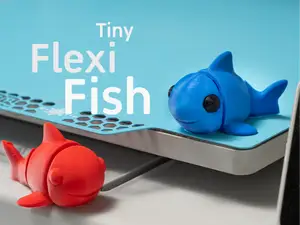 Mini Fish - Articulated & Keychain