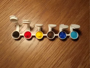 Small Paint Pots for Miniature models & sculptures