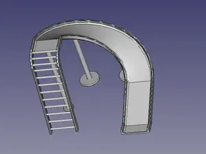 Slide for dolls, toys, etc.