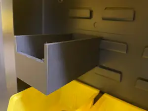 9V battery holder tray