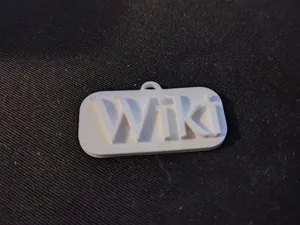 Brelok "Wiki"