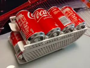 Dispensador latas nevera 33cl
