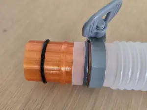 32mm hose coupler Bestway Intex pool with o-rings 