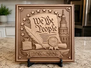 We the People 250 Plaque