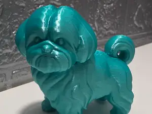 Miniatura shih tzu lineart