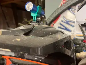 GoPro Flash light mount
