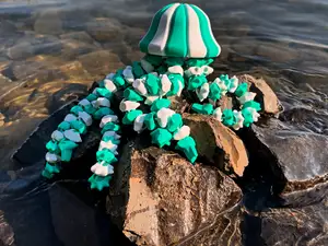 Jelly Fish Azure Orb