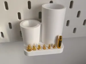 IKEA Skadis - Soldering iron and insert tip holder