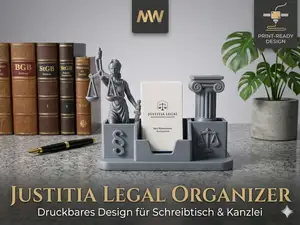 Justitia Legal Organizer – Visitenkartenhalter
