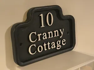 Custom House Address Plaque Home Door Number