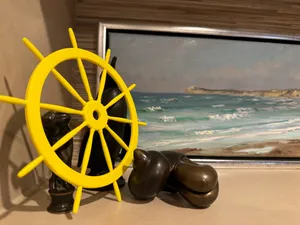 3D-gedrucktes Segelschiffsrad