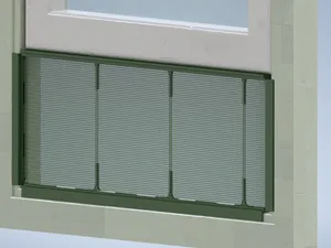 Modular fly net (mosquito net) for windows