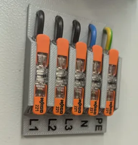 Wago 221-2411 holder in various versions