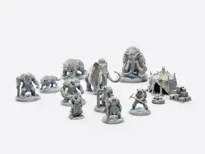 Frozen Frontier – Tundra Adventure Miniature Set