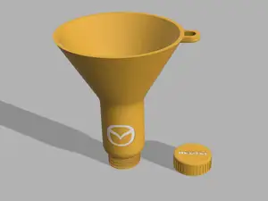 Mazda (+ Ford, Kia, Hyundai) Screw on Oil Funnel